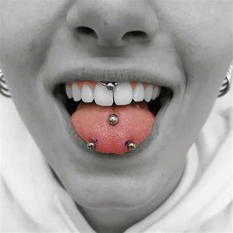 tongpiercing snake eye piercing|Snake Eyes Piercing: Complete Guide with Examples。